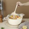 Cozinha Colher Pp Espessada Cantina Sopa Concha Cabo Longo Louça de Hotel Colher Barraca de Lanches Colher de Mingau