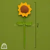 Presente de dia do professor: Novo Estilo Buquê de Girassol Feito à Mão e Planta em Vaso de Presente para Professores de Jardim de Infância