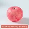 Fruta de Simulação de Maçã Falsa Maçã Vermelha Decoração de Casa Decoração de Educação Infantil Adereços Fotografia de Vitrine Modelo de Plástico Decoração