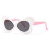 Gafas de sol para niños, de verano, de moda, con diseño de mariposa