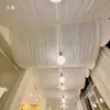 Cortinas decorativas de gasa para techo para casas de huéspedes, tragaluces, invernaderos, restaurantes, salones de belleza, creando un ambiente interior y proporcionando sombra