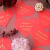 Cartões de Saudação do Dia dos Namorados Chinês, Materiais Florais, Cartões de Bênção de Aniversário, Presentes, Buquês de Flores de Amor, Cartões de Mensagem Decorativos