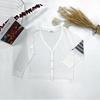 Cárdigan Fino para Niños Camisa de Aire Acondicionado para Niños Verano Nuevo Tejido de Seda Helada Chaqueta Ropa Exterior para Bebé Niña Ropa de Protección Solar