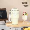 Nueva Taza Termo de Café Portátil con Correa 520ml Acero Inoxidable 316 Taza para Coche Taza de Regalo Creativa para Coche