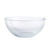 Cuenco de vidrio transparente grande para horno microondas, especial, resistente al calor, para uso doméstico, cuenco para batir huevos a prueba de explosiones y cuenco para comer a altas temperaturas.