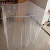 Mosquitero Tradicional Extra Alto y Grande para Uso en Casa, Puerta Única, Cama Doble o Individual de 1.5 m de Ancho, 2.2 m de Alto, Puerta Única