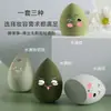 Huevo de Belleza Esponja para Polvos 4 Juegos 8 Gotas de Agua Huevo de Maquillaje sin Polvo Esponja de Maquillaje Huevo Esponja de Cojín de Aire Huevo para Maquillaje