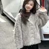 Roupa infantil 2026 inverno novo estilo jaqueta saia de lantejoulas para crianças maiores jaqueta de inverno top fofo estilo moderno
