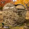 Comercio Exterior al por Mayor Personalizado Transfronterizo Productos para Exteriores Tienda Oculta Transparente 180 grados Camuflaje Camuflaje Caza Escondite para Patos
