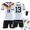 2627 Camisa da Alemanha Casa Número 17 Wirtz, Número 13 Muller, Número 7 Havertz, Camisa de Futebol da Copa do Mundo