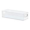 Caja de Almacenamiento Transparente Multiusos para Cosméticos, Organizador de Escritorio, Antideslizante, Engrosada, Apilable y Caja de Almacenamiento Categorizada