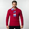 2025 Exclusivo de Comercio Exterior Suéter de Punto Grueso Otoño e Invierno para Hombre, Capa Base Casual Juvenil, Top Cálido de Moda para Hombre