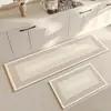 Tapete de Piso de Tierra de Diatomeas Estilo Wabi-Sabi para Uso Doméstico, Tira Larga, Absorbente de Agua, Secado Rápido, Antideslizante, Fácil de Mantener, Resistente al Desgaste, Tapete de Cocina