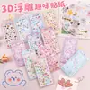Pegatinas Divertidas Flotantes 3D de Dibujos Animados Pegatinas Decorativas de Diamantes de Cristal para Niños Pegatinas 3D Pegatinas de Resina para Diarios de Niñas Lindas