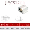 Guía deslizante lineal cilíndrica SCS6 SCS8 SCS10 SCS12 SCS18 SCS16 SCS20UU