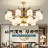 Nova Luminária de Sala de Estar Estilo Chinês, Luminária de Hall Principal, Madeira Maciça Estilo Chinês Casa Autoconstruída Villa Sala de Jantar Quarto Lustre, Lustre de Sala de Estar