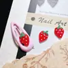 Decorações Populares Realistas Coloridas para Nail Art de Frutas Versáteis Acessórios de Verão Frutados Gelo-Transparente Enfeites de Resina