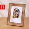 Porta-Retrato Americano Retrô de Mesa High-End 5 polegadas 6 polegadas 7 polegadas 8 polegadas 10 polegadas A4 Porta-Retrato de Parede Porta-Retrato de Quebra-Cabeça