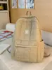 Nueva Mochila Escolar Simple Estilo Coreano para Estudiantes Hombres y Mujeres, Bolso Casual de Algodón Estilo Coreano, Mochila, Mochila de Nicho para Viajes y Trayectos