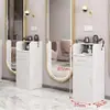 Armário de ferramentas para barbearia suprimentos para salão de beleza carrinho pequeno salão de cabeleireiro prateleira de armazenamento multifuncional ferramentas para salão de cabeleireiro