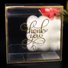 En stock venta directa caja de embalaje transparente de PET caja de caramelos caja de chocolates caja de embalaje para regalo caja transparente multiespecificación