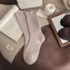 Meias Longas Femininas Youjiaxiu Retrô com Padrão de Diamantes, Quentes de Caxemira, para Outono e Inverno, Grossas e Quentes, de Cano Médio