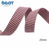 Baodong Accesorios para el Cabello DIY Accesorios para Ropa Tela de Algodón y Lino con Rayas de Espiga y Lazos Tejido de Cinta Hecho a Mano