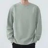 Sudadera Pesada de Capa de Aire 3D para Hombre Otoño Invierno Nueva Cuello Redondo Holgada Capa Base Interna Venta al por Mayor Directa de Fábrica