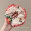 Acessório de cabelo elástico, estilo jovem, scrunchie moderno novo de 2025, headwear de tecido de malha elegante de verão para mulheres