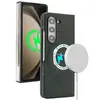 Adequado para Samsung Z Fold7 Capa de Celular com Carregamento Sem Fio Sucção Magnética 70% de Desconto Carteira de Cartões Revestimento Interno de Veludo 6 Capa Protetora
