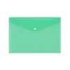 Bolsa para Archivo de Exámenes de Estudiante, Bolsa Transparente Engrosada para Archivos A4, Bolsa con Botón a Presión, Bolsa para Archivos de Documentos, Bolsa de Almacenamiento de Documentos de Oficina