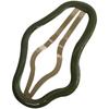 Clip BB para cabello roto ahuecado en forma de nube, flequillo en la frente, clip lateral, tocado, horquilla, cabeza trasera femenina