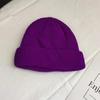 Chapéu de Outono Chapéu Curto Rogue Chapéu de Lã de Malha Dome Masculino e Feminino Chapéu de Melão para Estudantes de Dança de Rua Chapéu Frio de Ruffians Locais de Compras