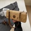 Bolso de Diseño Único de Nicho 2024 Nuevo Bolso de Mujer Popular Color en Contraste Bolso de Hombro Individual Bolso Sobaco Versátil Super Caliente Bolso Baguette