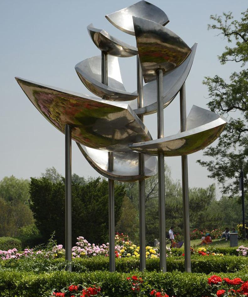 大型公园不锈钢雕塑