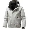 Roupa de assalto masculina para atividades ao ar livre transfronteiriça comércio exterior primavera bandido bonito jaqueta de trabalho americana com capuz casaco trench coat casual