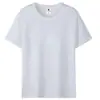 21 peças de camisetas de algodão penteado de 200 gramas, manga curta, unissex, cor sólida, peso pesado, gola redonda, camisetas básicas