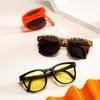 2025 Nuevas Gafas de Sol Plegables para Niños Gafas de Sol de Celebridad de Internet Gafas Portátiles con Sombrilla para Viajes al Aire Libre 7003