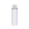 Copo de Frutas com Tampa de Pressão Transfronteiriço para Duas Bebidas de Aço Inoxidável Selado à Prova de Vazamentos Copo Térmico com Alça Portátil para Viagem ao Ar Livre
