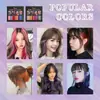 Teayason Caja de Set de 6 Colores de Tinte de Cabello Desechable Transfronterizo Set de Cremas de Tinte de Cabello Coloridas Máscara