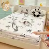 Funda de colchón impermeable a prueba de orina, funda de cama de una sola pieza, protector de colchón resistente a la suciedad, funda de colchón antideslizante de cobertura completa, adecuada para todas las estaciones