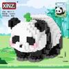 Serie de Bloques de Construcción Bloques de Construcción Chinos Figura de Panda Gigante Huahua Regalo Educativo Ensamblaje Juguetes de Bloques de Construcción de Partículas Pequeñas Venta al por Mayor