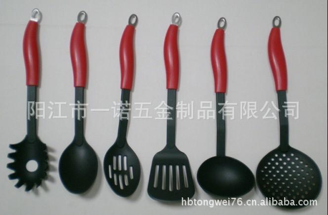 P-015R尼龙厨具锅铲,汤勺,漏铲漏勺漏勺意粉爪压薯器奶油