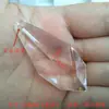 Joyería Hecha a Mano DIY con Cuentas Acrílicas con Agujero para Colgar Goteo Cristal de Imitación Transparente Accesorios de Iluminación para Bodas