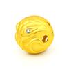 Accesorio de Cuenta Redonda Hueca de Serpiente del Zodiaco Chapado en Oro Plata S925 de Cuerpo Completo Accesorio de Cuenta Espaciadora Estilo Chino Nuevo Estilo Nacional Joyería DIY