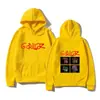Sudaderas con Capucha Estampado de Rocas Primavera 2024 Banda de Música Gorillaz Punk Años 90