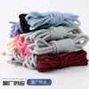 Fuente Huaxing Fabricante de Cordones al por Mayor Redondo Crochet Cifrado 5mm de Espesor Colorido Blanco Cuerda para Cordones