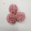 Bolas de gasa de fábrica con pelusa, no se decoloran, pompón de poliéster, bola de pompón de color, bola de lana, selección DIY