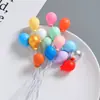 Estojo de celular com cola em creme de balão tridimensional de cor mista bolsa de material diy joias pequenas feitas à mão acessórios de resina