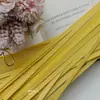 Tiras de Bambú Teñido, Tiras de Bambú Amarillas, Virutas de Bambú Teñido, Corteza de Bambú Teñida, Tiras de Madera de Bambú, Tiras de Bambú de Colores